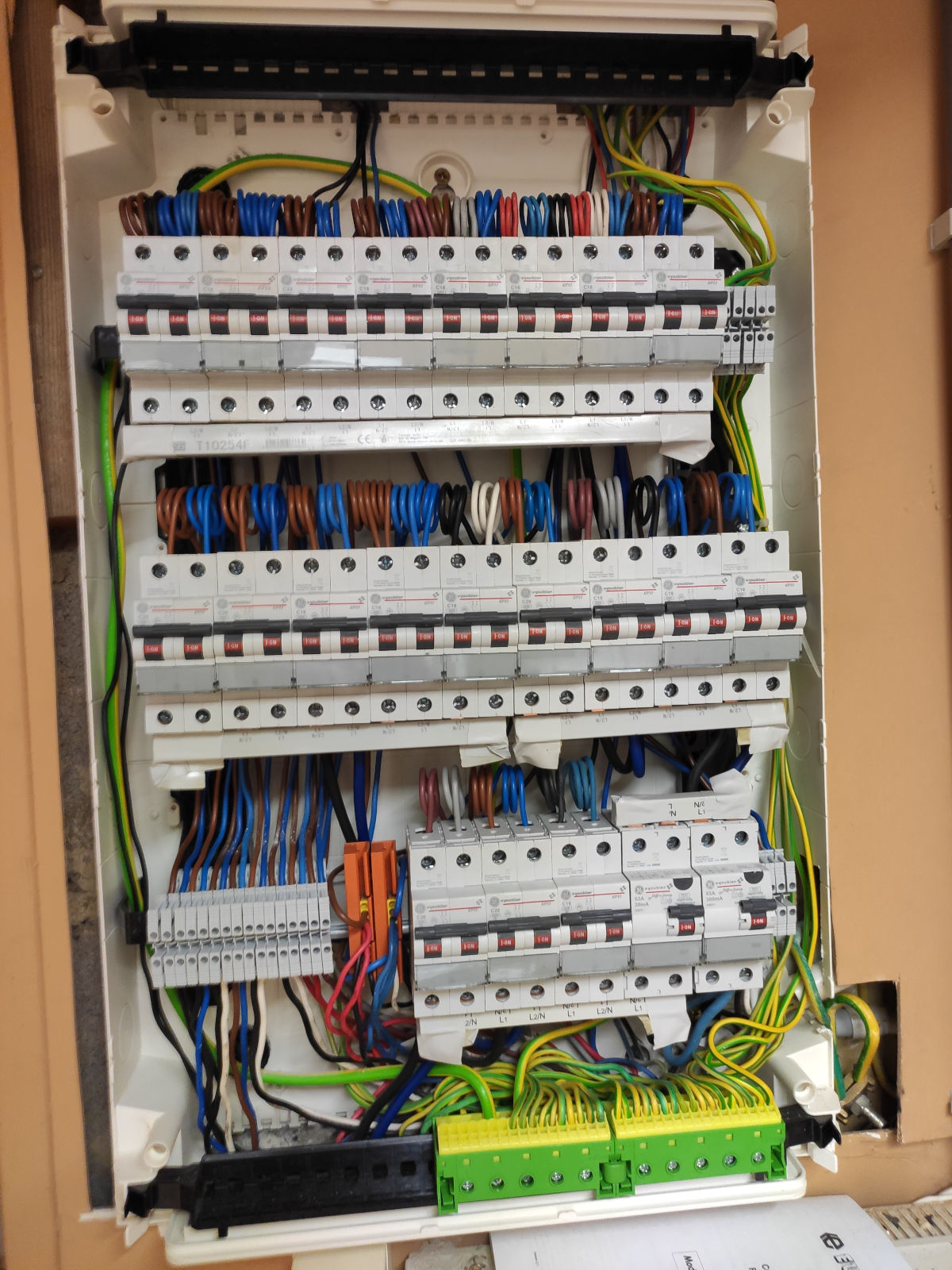 Remplacement coffret électrique