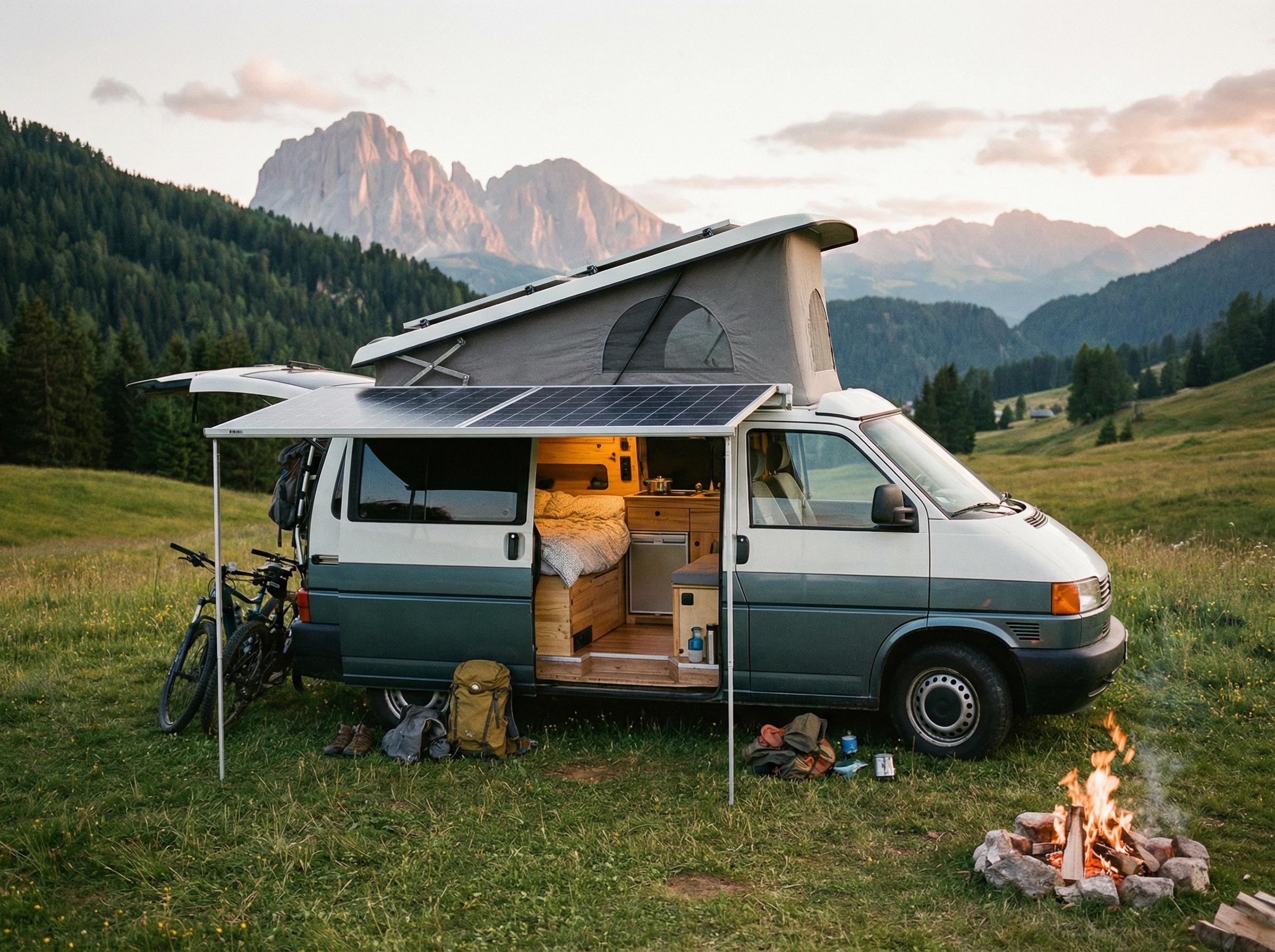 Installation solaire pour van aménagé
